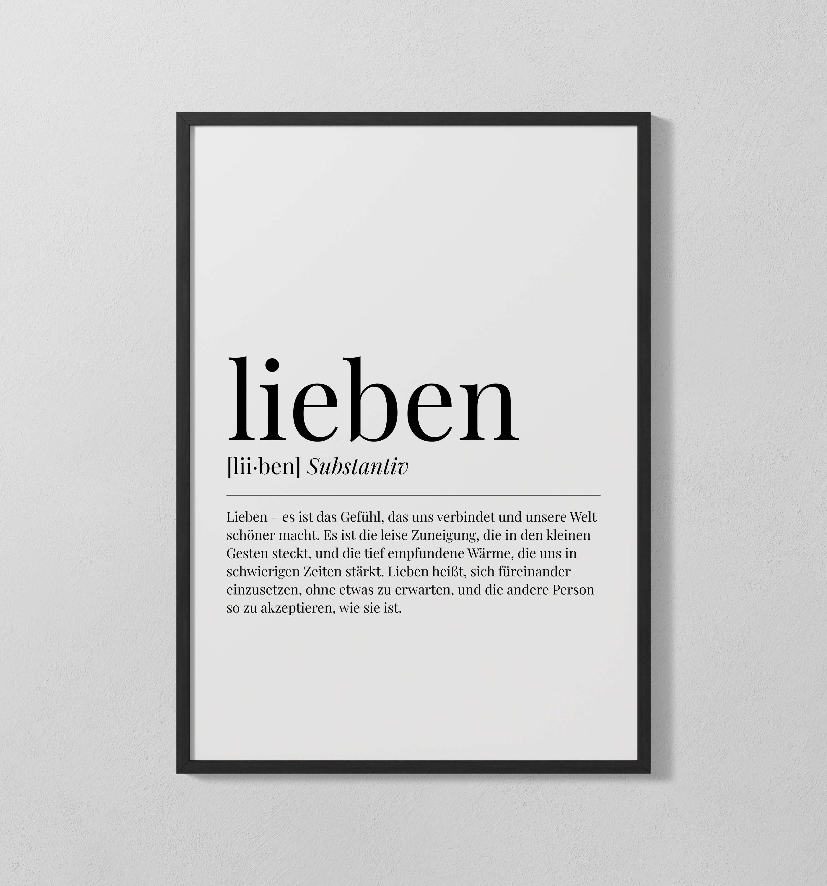 Lieben | Poster