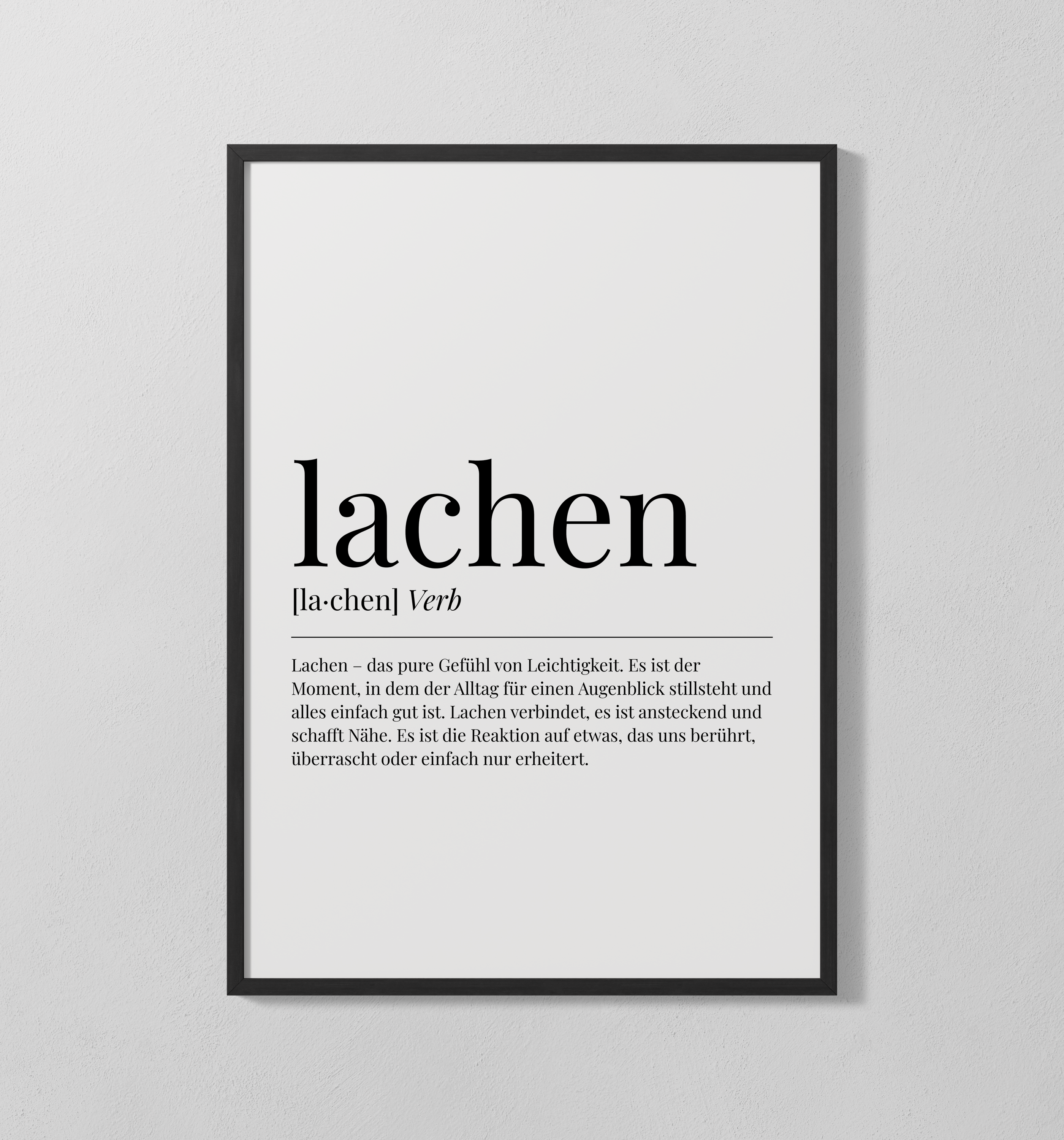 Lachen | Poster