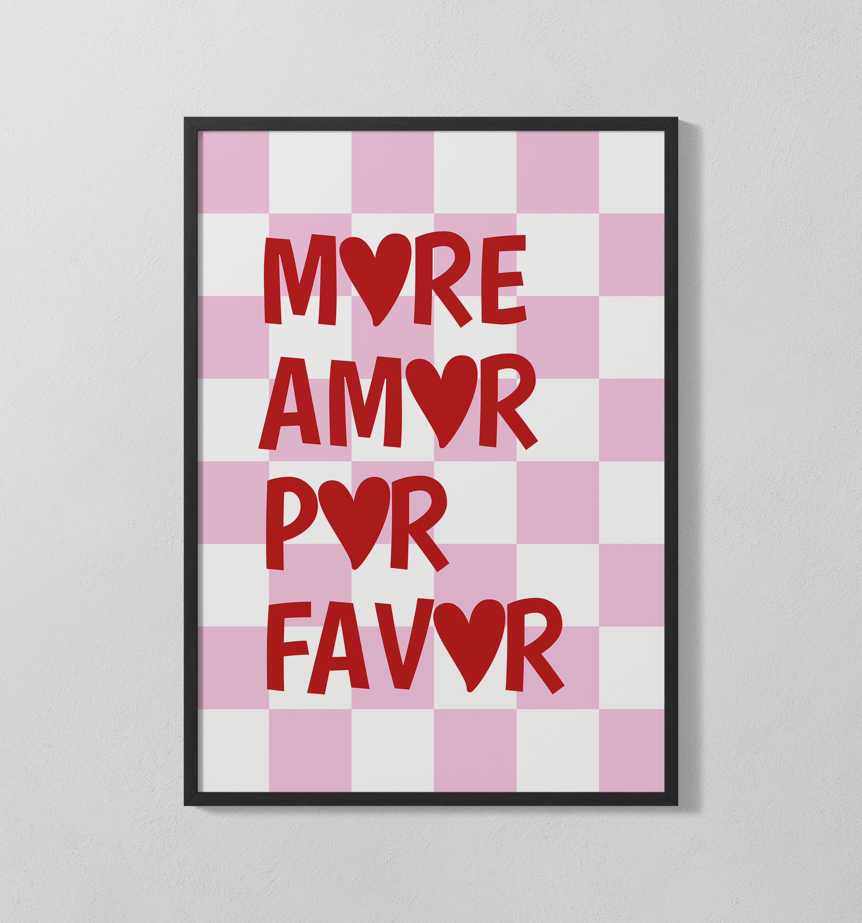 More Amor Por Favor | Poster