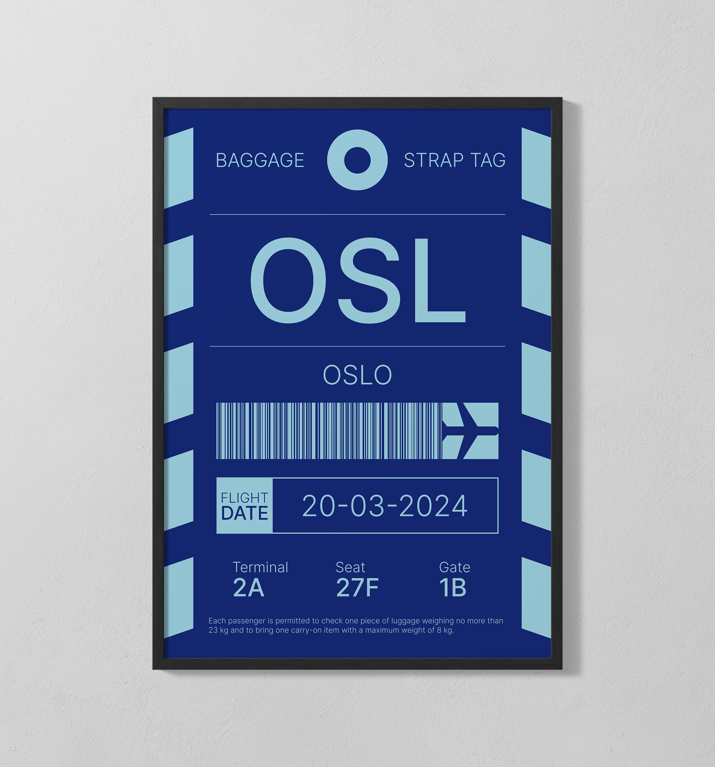 Oslo Flugticket | Poster