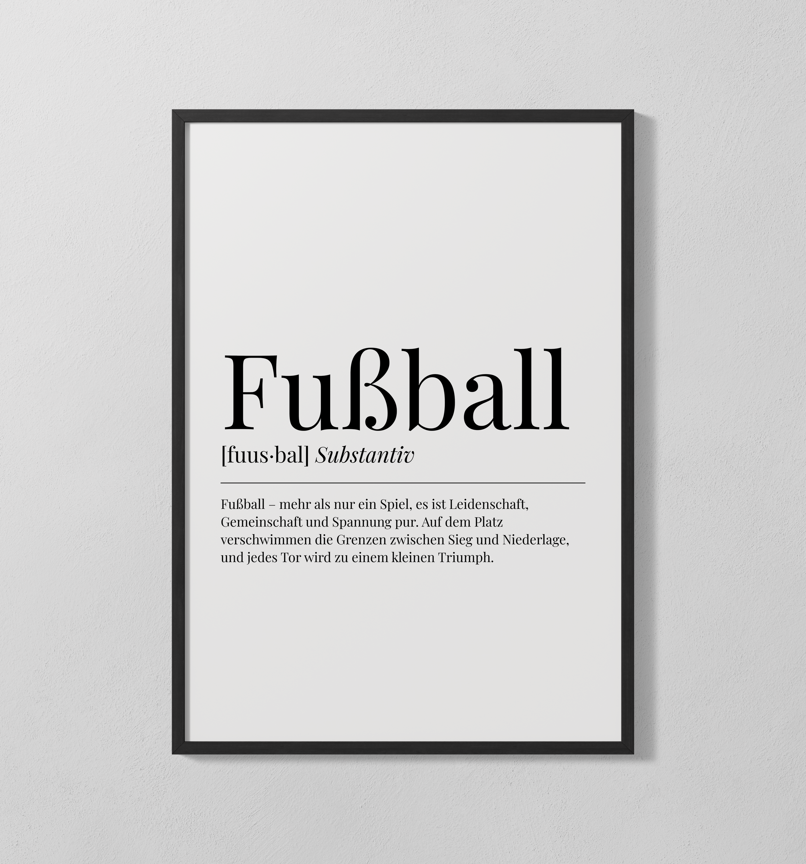 Fußball | Poster