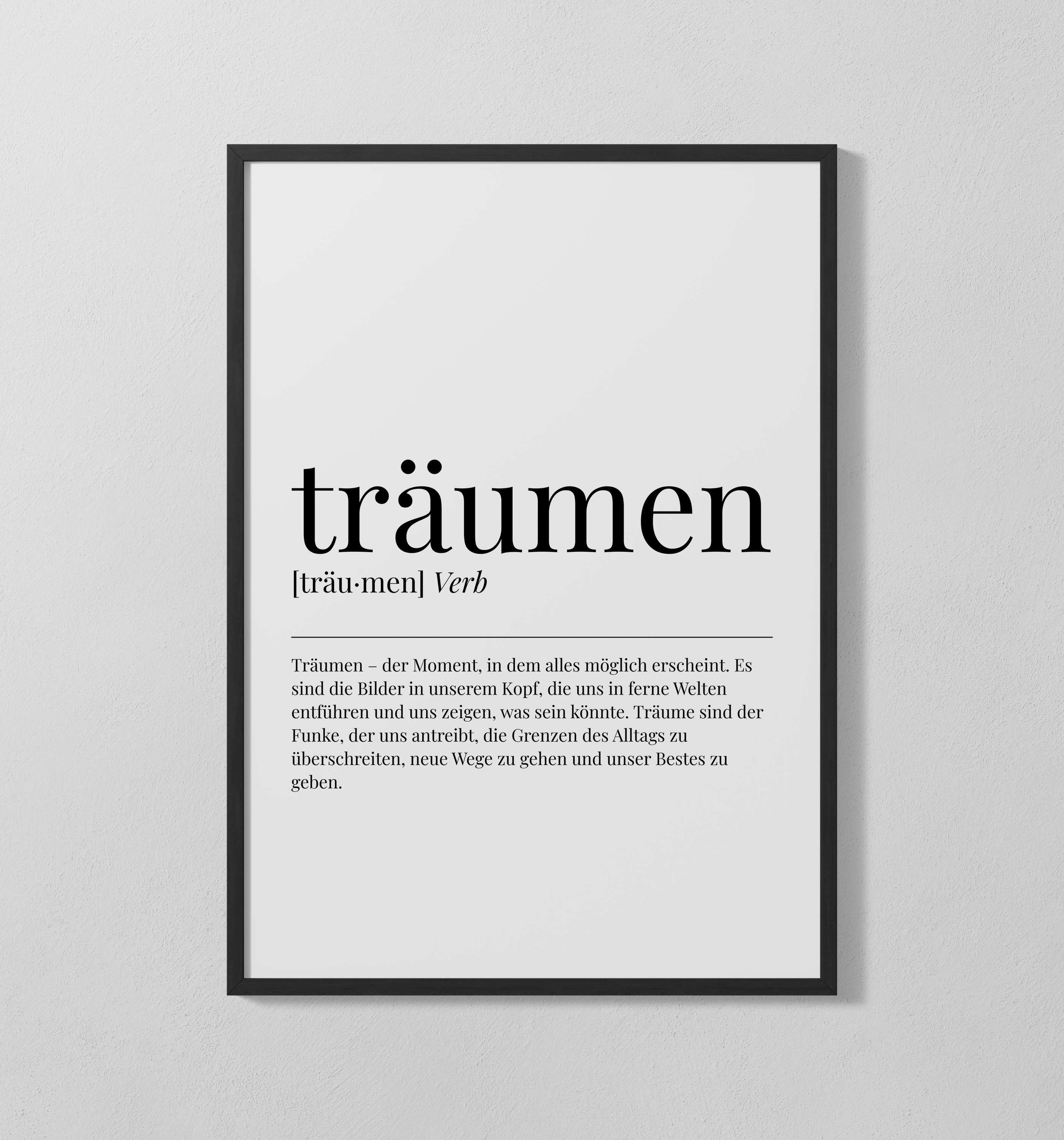 Träumen | Poster