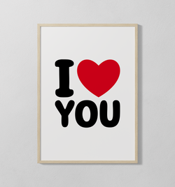 I Love You | Poster