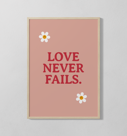 Love Never Fails | Poster