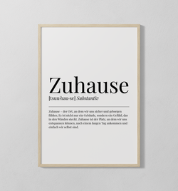 Zuhause | Poster