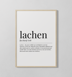 Lachen | Poster