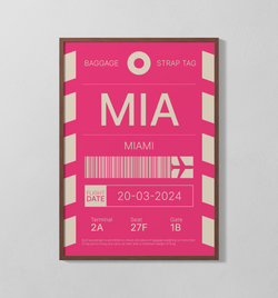 Miami Flugticket | Poster