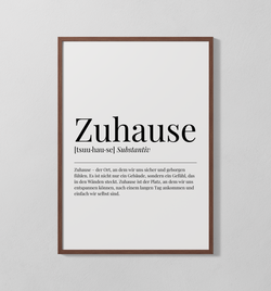 Zuhause | Poster