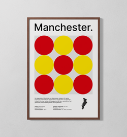 Manchester rot | Poster