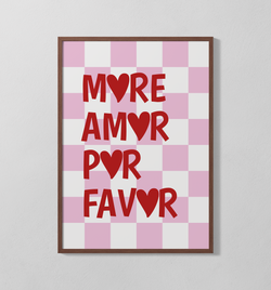 More Amor Por Favor | Poster