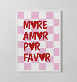 More Amor Por Favor | Poster