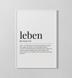 Leben | Poster