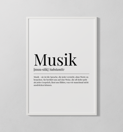 Musik | Poster