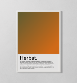 Herbst | Poster