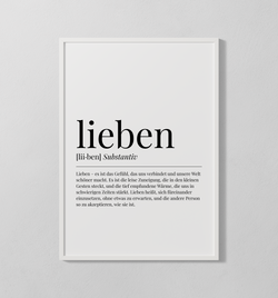 Lieben | Poster