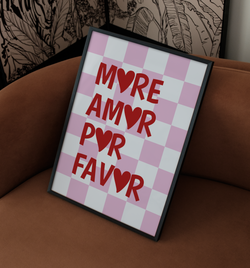 More Amor Por Favor | Poster