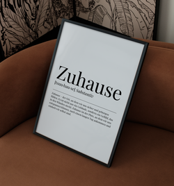 Zuhause | Poster