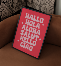 Hallo, Hola... | Poster