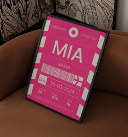 Miami Flugticket | Poster