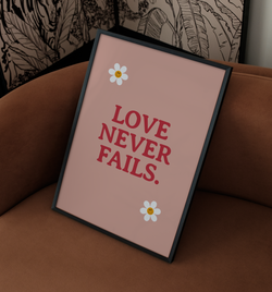 Love Never Fails | Poster