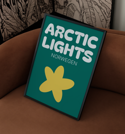 Arctic Lights Norwegen | Poster