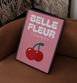 Belle Fleur Frankreich | Poster