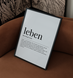 Leben | Poster
