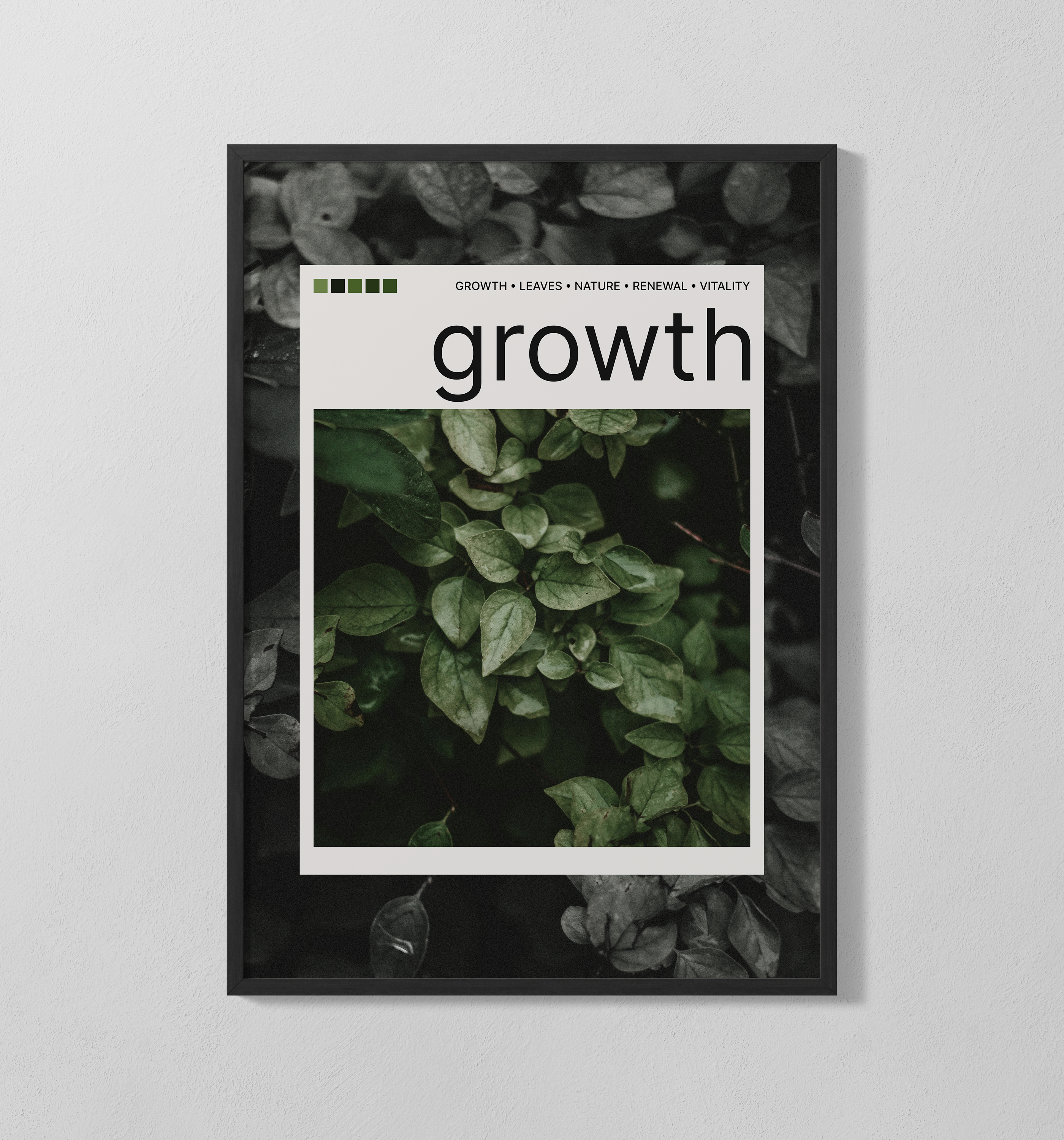growth Polaroid | Poster