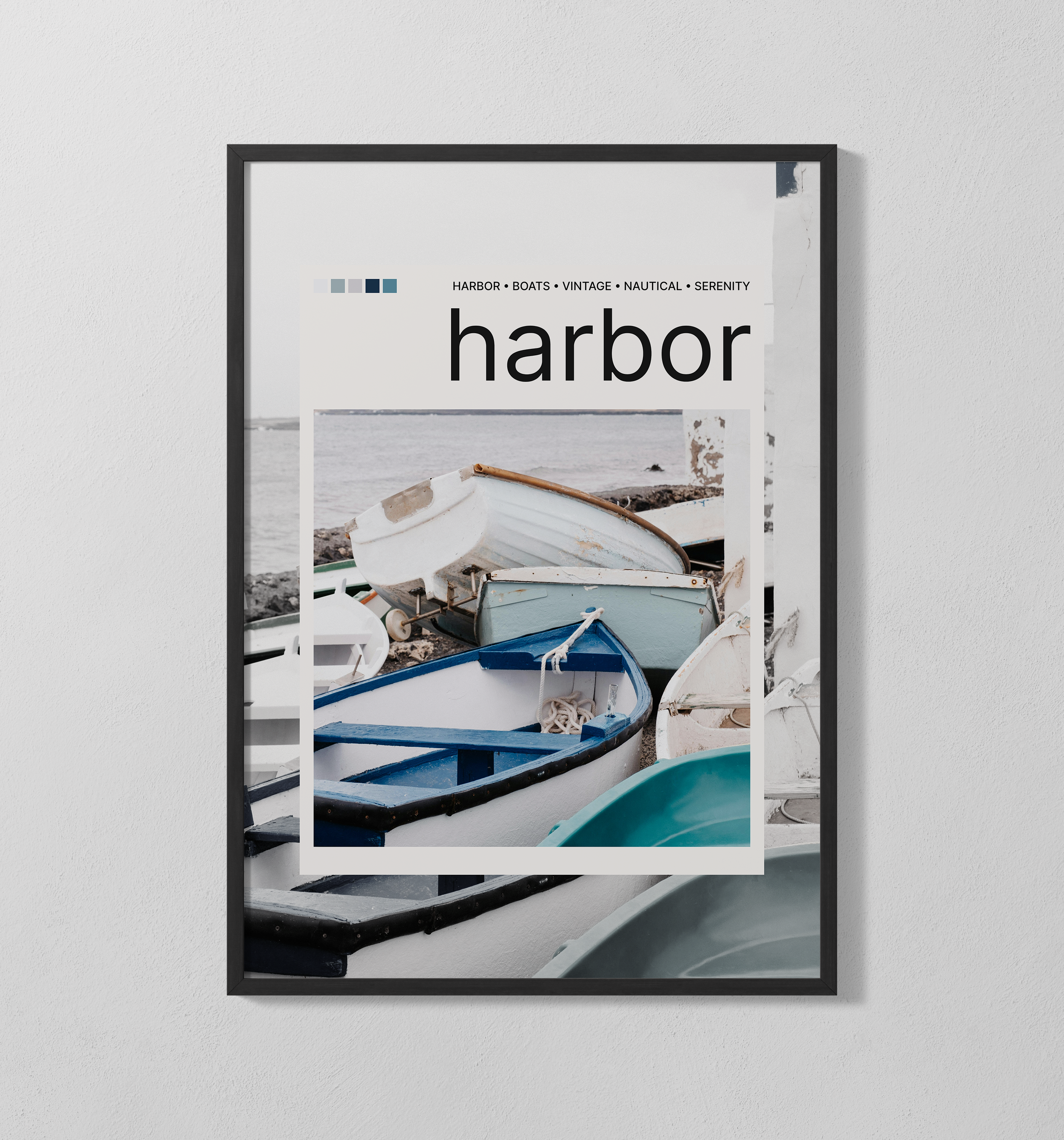 harbor Polaroid | Poster