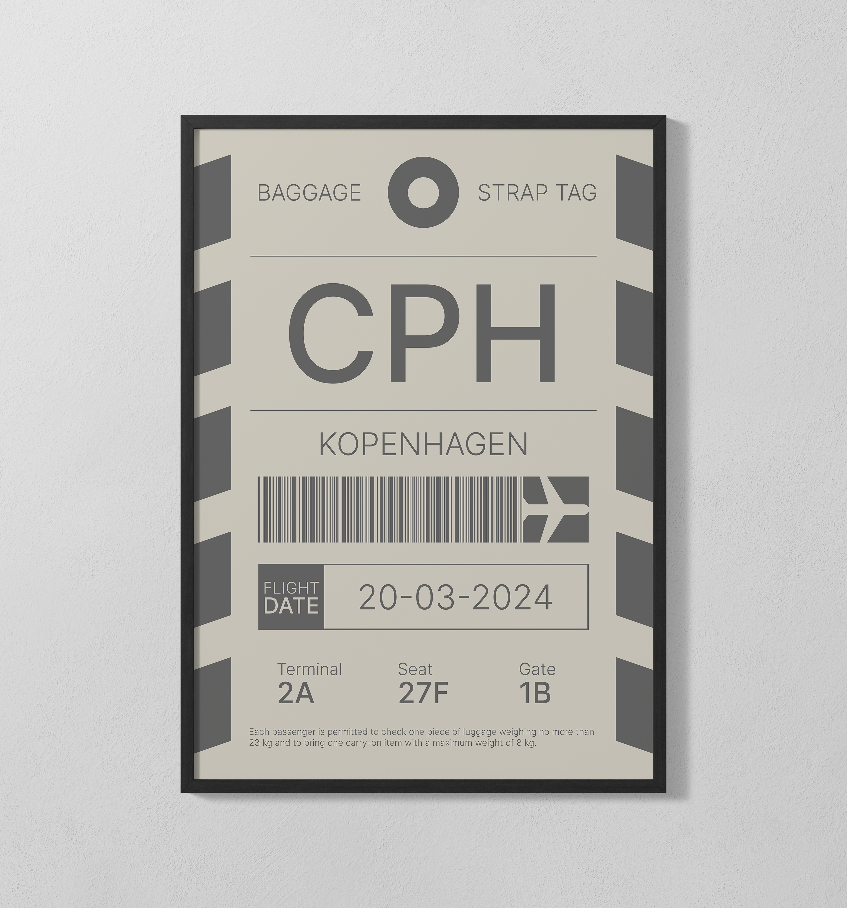 Kopenhagen Flugticket | Poster