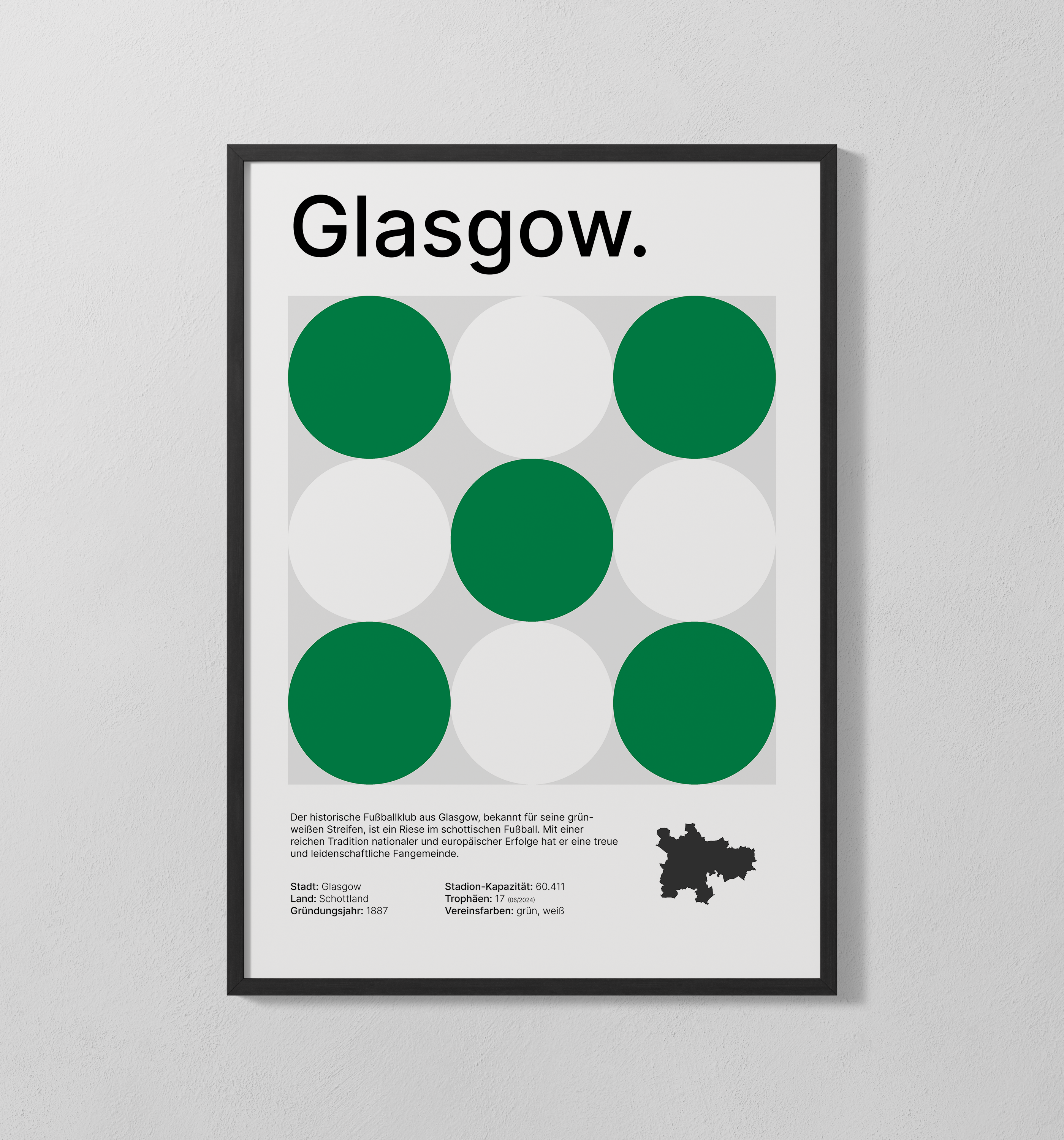 Glasgow grün | Poster