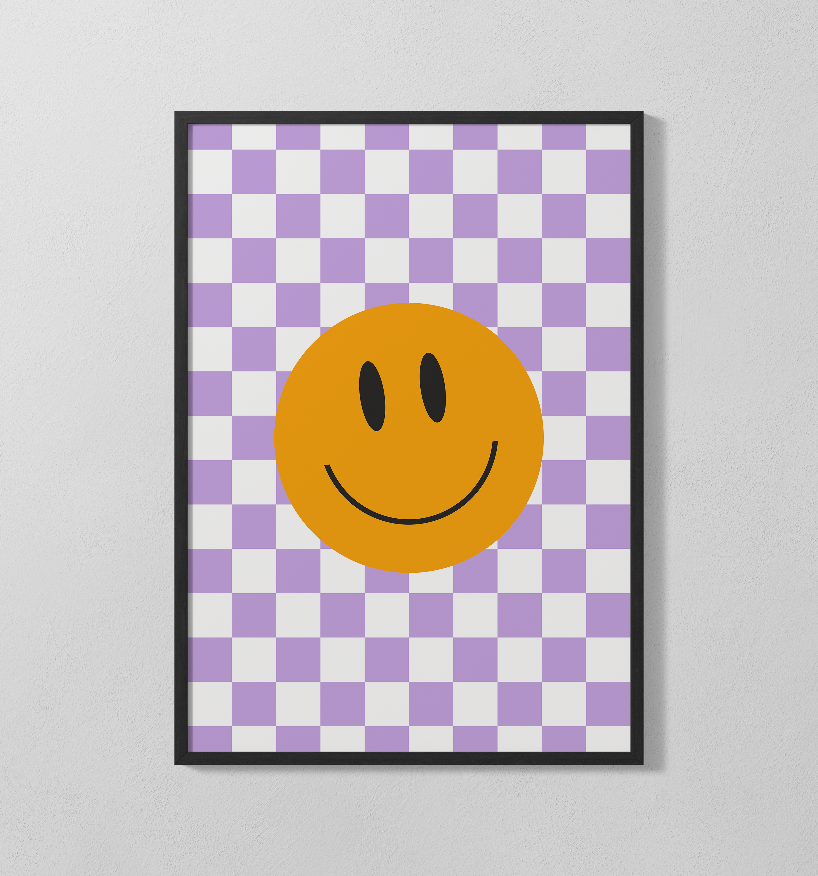 Smiley-Lila | Poster