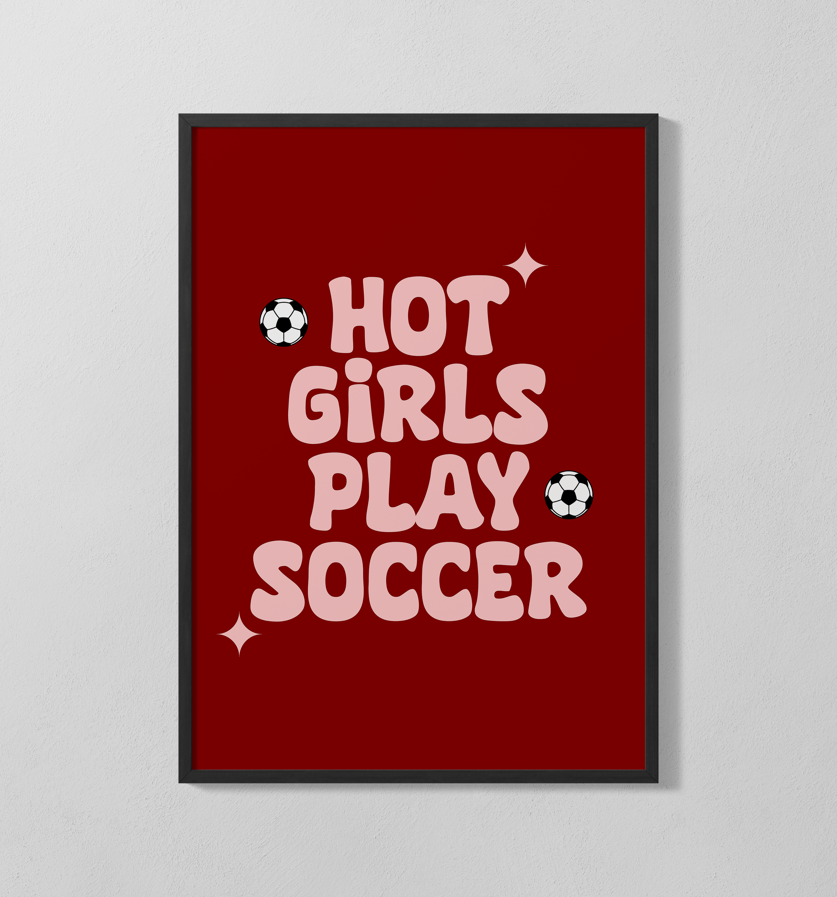 Hot Girls Play Soccer | Poster