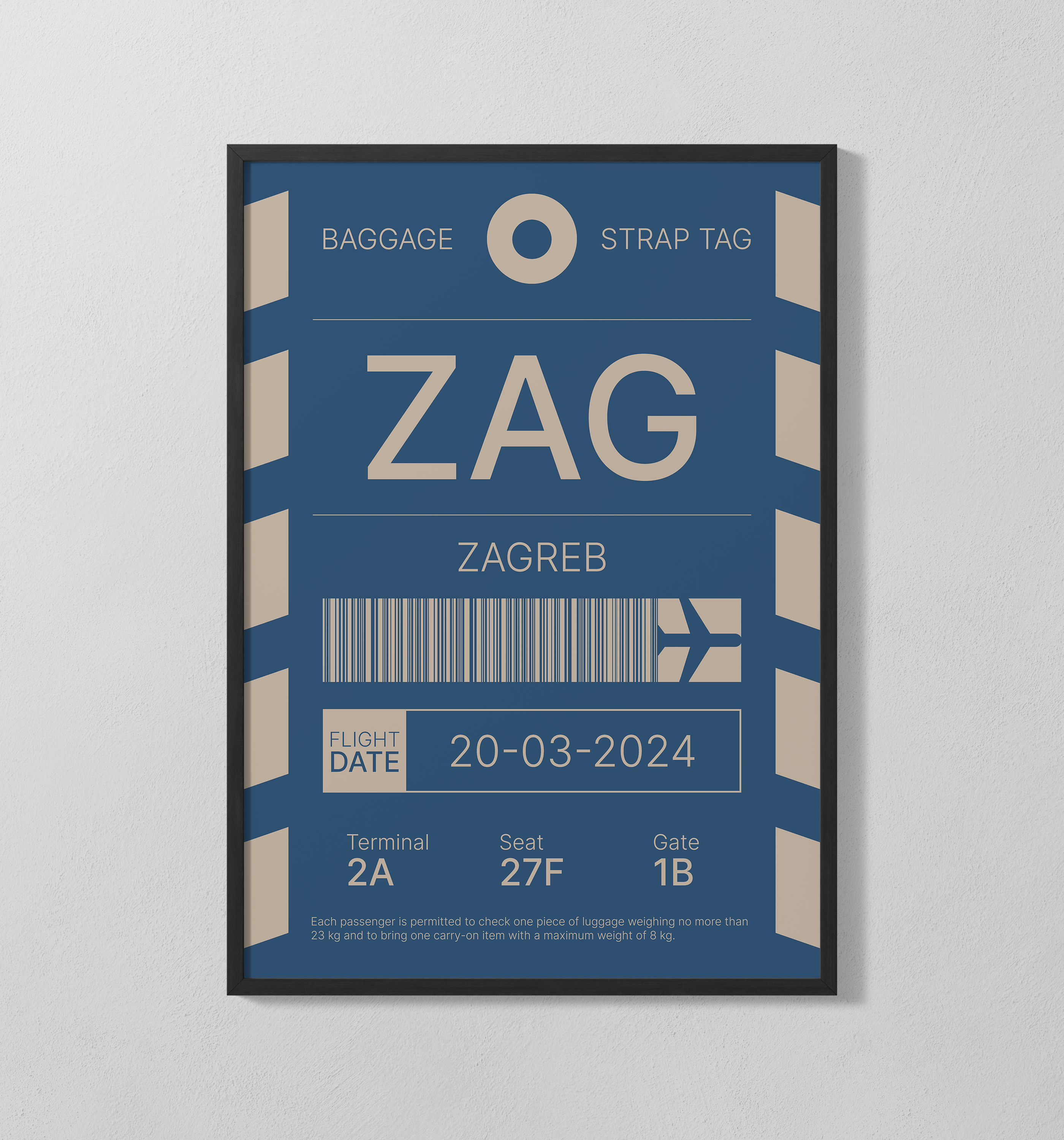 Zagreb Flugticket | Poster
