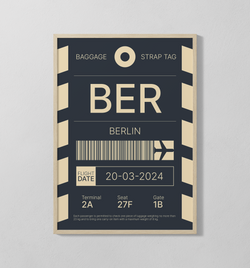 Berlin Flugticket | Poster