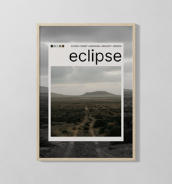 eclipse Polaroid | Poster