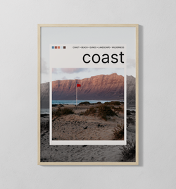coast Polaroid | Poster