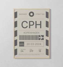 Kopenhagen Flugticket | Poster