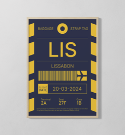 Lissabon Flugticket | Poster
