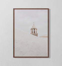 Beiger Kirchturm | Poster