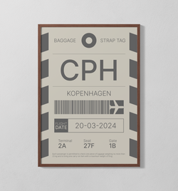 Kopenhagen Flugticket | Poster