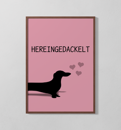 Hereingedackelt | Poster