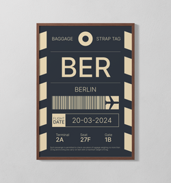 Berlin Flugticket | Poster