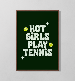 Hot Girls Play Tennis | Poster