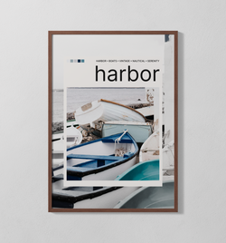 harbor Polaroid | Poster