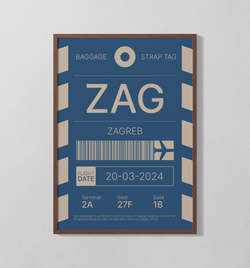 Zagreb Flugticket | Poster