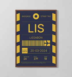 Lissabon Flugticket | Poster