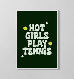 Hot Girls Play Tennis | Poster