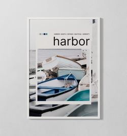 harbor Polaroid | Poster