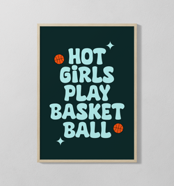 Hot Girls Play Basketball | Poster